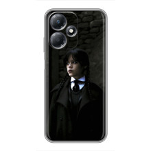 Чехол с дизайном Венздей 2 на Infinix Hot 30 Play – Уэнсдей в костюме