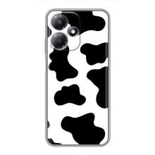 Чохол з принтом корови на Інфінікс Хот 30 Плей – Чорний принт