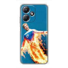 Чехол с принтом Фантастическая четверка для Infinix Hot 30 Play – Человек-Факел