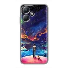 Космические Чехлы для Инфиникс ХОТ 30 Плей (VPrint) (Галактический вид)