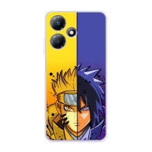 Купить Чехлы на телефон с принтом Anime для Инфиникс ХОТ 30 Плей – Naruto Vs Sasuke