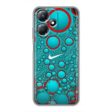 Силиконовый Чехол на Infinix Hot 30 Play с картинкой Nike – Найк зеленый