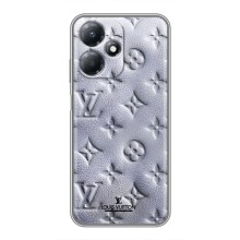 Текстурный Чехол Louis Vuitton для Инфиникс ХОТ 30 Плей (Белый ЛВ)