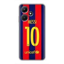 Чехлы Месси для Infinix Hot 30i (AlphaPrint) (Messi Barca 10)