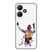 Чехлы Месси для Infinix Hot 30i (AlphaPrint) (Messi Barca)