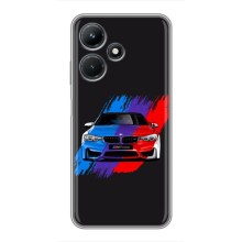 Чехол BMW для Инфиникс ХОТ 30i – Цветная БМВ