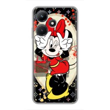 Чехол Disney Mouse Infinix Hot 30i (PREMIUMPrint) – Минни peace