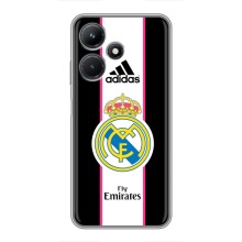 Чехол для Infinix Hot 30i с принтом (Лого Real Madrid)