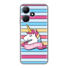 Чохол для Інфінікс Хот 30і - (Єдинорожки - Новинки) (AlphaPrint) (Unicorn)