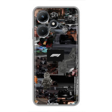 Чехол Формула1 на Infinix Hot 30i – Коллаж Ф1