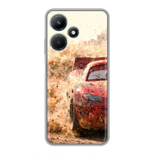 Чехол с принтом Маквин для Infinix Hot 30i – Молния Маквин