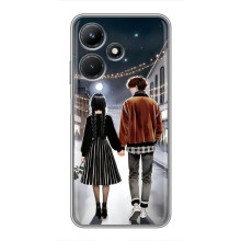 Чохол з дизайном Венздей 2 на Infinix Hot 30i – Венздей і Тайлер