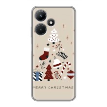 Різдвяні Чохли для Infinix Hot 30i (VPrint) (Merry Christmas)