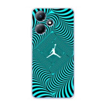 Силиконовый Чехол Nike Air Jordan на Инфиникс ХОТ 30i (Jordan)