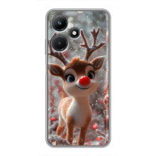 Яскравий чохол для Infinix Hot 30i з Зимові Оленята