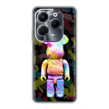 Чехлы для Infinix Hot 40 Play - Bearbrick Louis Vuitton (PREMIUMPrint) (Яркий Bearbrick)