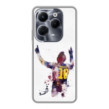 Чехлы Месси для Infinix Hot 40 Play (AlphaPrint) (Messi Barca)