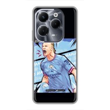 Чехлы с футболистом Ерлинг Холанд для Infinix Hot 40 Play (AlphaPrint) (гол Эрлинг Холланд)