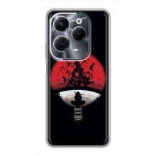 Чехлы с картинкой Итачи Учиха на Infinix Hot 40 Play – Итачи на черном