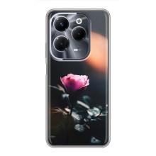 Чехлы с принтом Розочки для Infinix Hot 40 Play – Цветок ночной