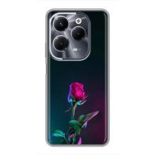 Чехлы с принтом Розочки для Infinix Hot 40 Play – Ночная роза