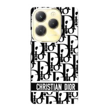 Чехол (Dior, Prada, YSL, Chanel) для Infinix Hot 40 Play (Christian Dior)