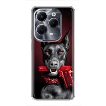Чехол ДОБЕРМАН для Infinix Hot 40 Play – Доберман злой