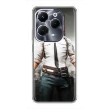 Чохол з картинкою "Герой Pubg" на Infinix Hot 40 Play (Пабг)
