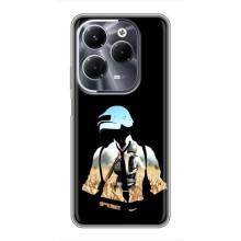 Чохол з картинкою "Герой Pubg" на Infinix Hot 40 Play (Пубг мен)
