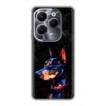Бампер для Infinix Hot 40 Play з картинкою "Песики" (Собака Мопсік)
