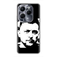 Чехол для Infinix Hot 40 Play (AlphaPrint - с принтом Зеленского)