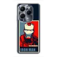 Чехол Супергерой Железный человек на Infinix Hot 40 Play – Art Iron man