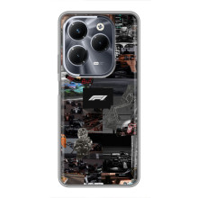 Чохол Формула1 на Infinix Hot 40 Play – Колаж ф1