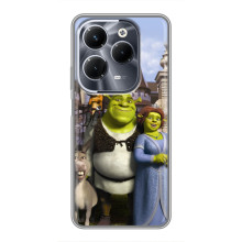 Чохол з мультфільмом Шрек на Infinix Hot 40 Play