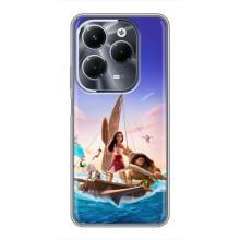 Чехол с мультфильмом Моана Infinix Hot 40 Play (Моана и Мауи)