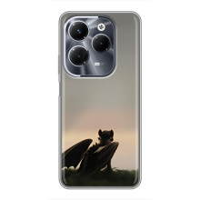 Чохол як приборкати дракона на Infinix Hot 40 Play – Беззубик