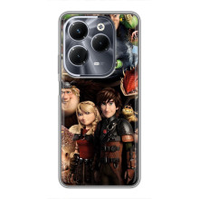 Чохол як приборкати дракона на Infinix Hot 40 Play – Персонажі дракона