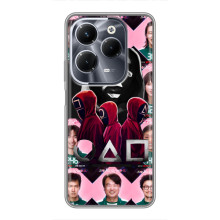 Чохол Гра в кальмара для Infinix Hot 40 Play – Персонажі гри кальмара