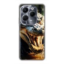 Чохол з картинкою 'Хижаки' для Infinix Hot 40 Play – Крокодил