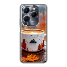 Чохол з унікальним дизайном 'Осінь з кавою' для Infinix Hot 40 Play – Кава на природі