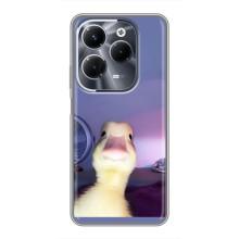Бампер з принтом Меми для Infinix Hot 40 Pro – Качка
