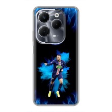 Чехлы Килиан Мбаппе для Infinix Hot 40 Pro (Мбаппе в огне)