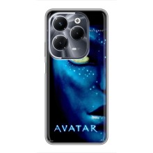 Чехлы с фильма АВАТАР для Infinix Hot 40 Pro (AlphaPrint) – глаз Аватара