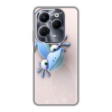 Чехлы с изображением разных животных для Infinix Hot 40 Pro (Геккон)