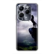 Чехлы с изображением разных животных для Infinix Hot 40 Pro (Лошадь)