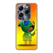 Чохол Бравл Старс для Infinix Hot 40 Pro – LEON в кофті