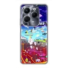 Чехол майнкрафт для Infinix Hot 40 Pro – MINECRAFT