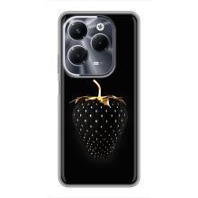 Чехол с изображением  вкусной еды для Infinix Hot 40 Pro – Чёрная клубника