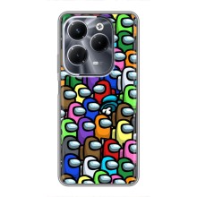 Чехол Амонг Ас для Infinix Hot 40 Pro (AlphaPrint) (Убит)