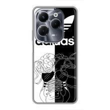 Чехол в стиле "Адидас" для Инфиникс ХОТ 40 Про – Adidas шнурки